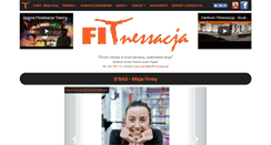 Desktop Screenshot of fitnessacja.pl